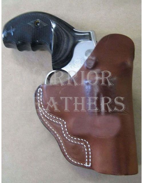 Brown Leather IWB Holster For All Revolver