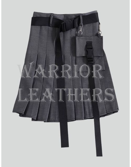 Cargo Pleated With Pocket Mini Kilt