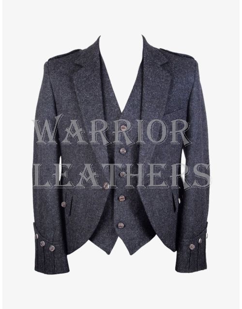 Charcoal Tweed Jacket