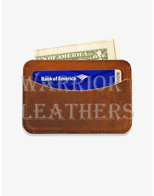 Chestnut Leather Pocket Wallet