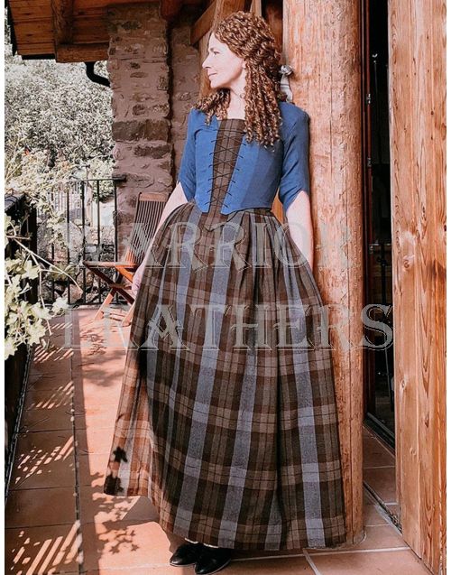 Claire Fraser Outlander Dress For Women