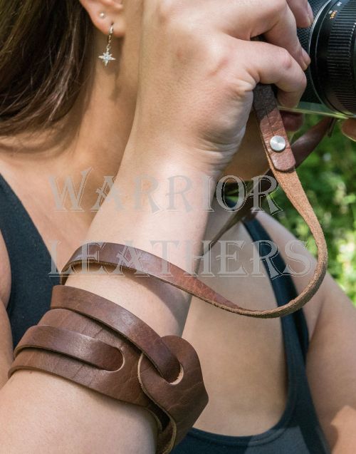 Custom Length Leather Camera Strap