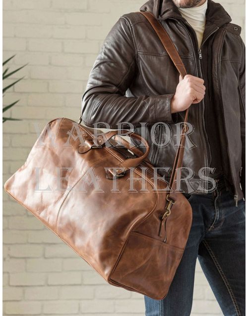 Duffle Full Grain Leather Carryon Bag