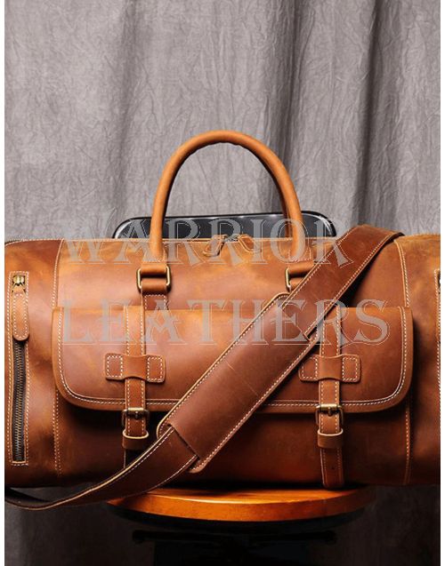 Full Grain Mens Travel Duffel Bag