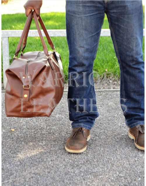 Groomsmen Travel Leather Bag