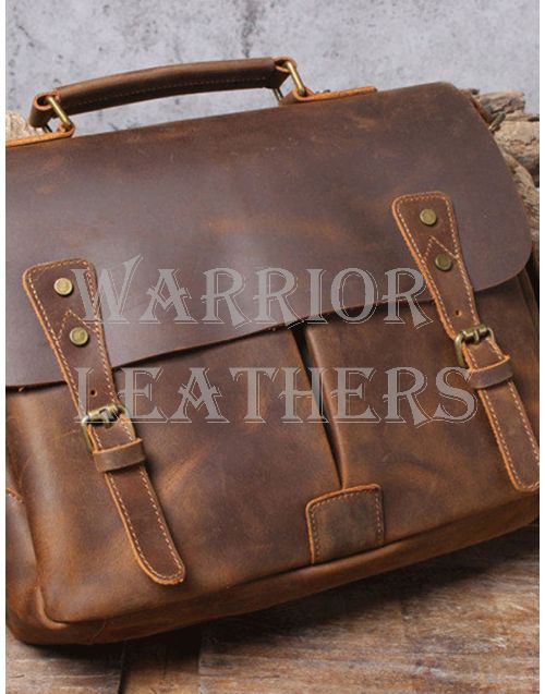 Leather Handmade Full Grain Laptop Bag For Men & Women