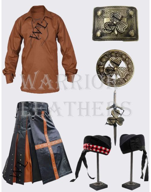 Leather Kilt Outfit Package Deal