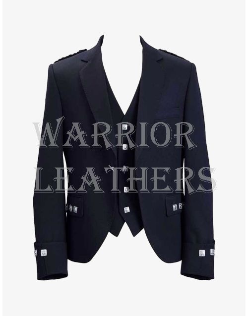 Navy Argyll Jacket