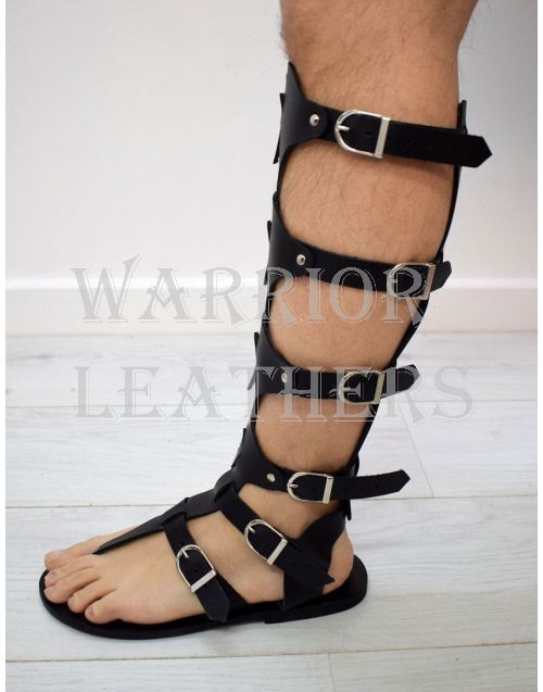 Warrior Men Black Sandal